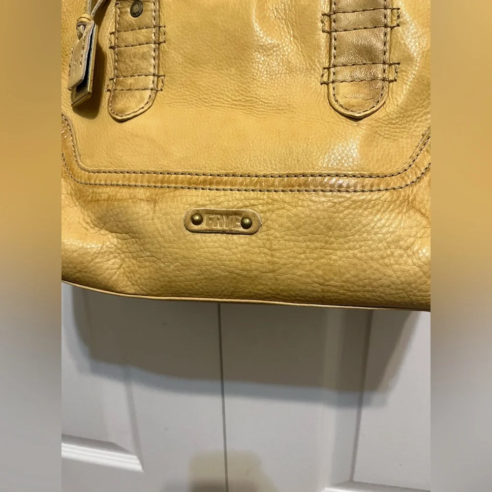 Frye Light Brown Leather Satchel - Picture 4 of 16